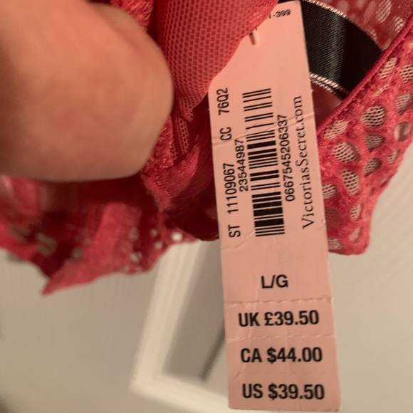Victoria’s Secret sheer bra bralette large NWT - Picture 3 of 4